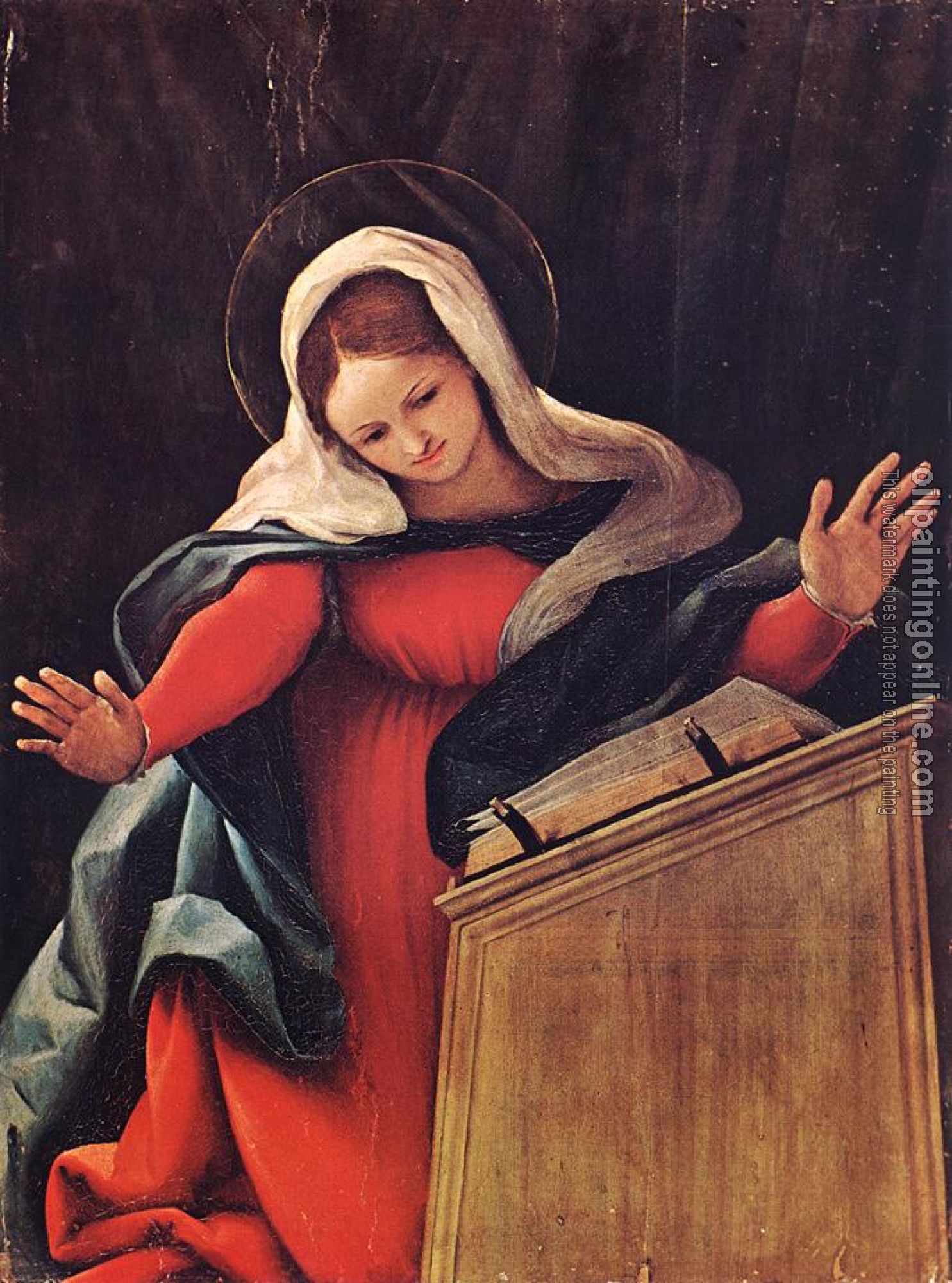 Lotto, Lorenzo - Virgin Annunciated